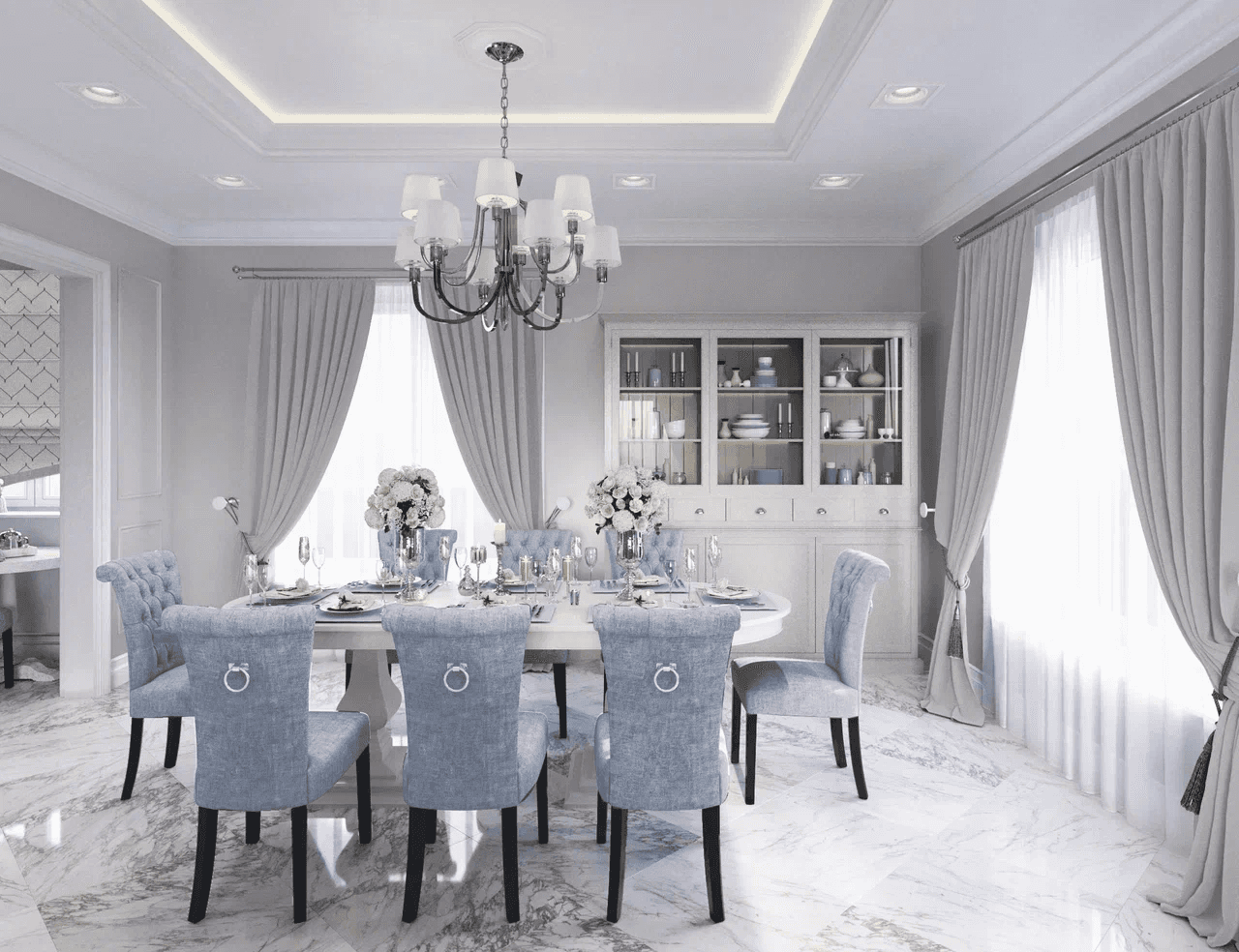 white and gray optical illusion