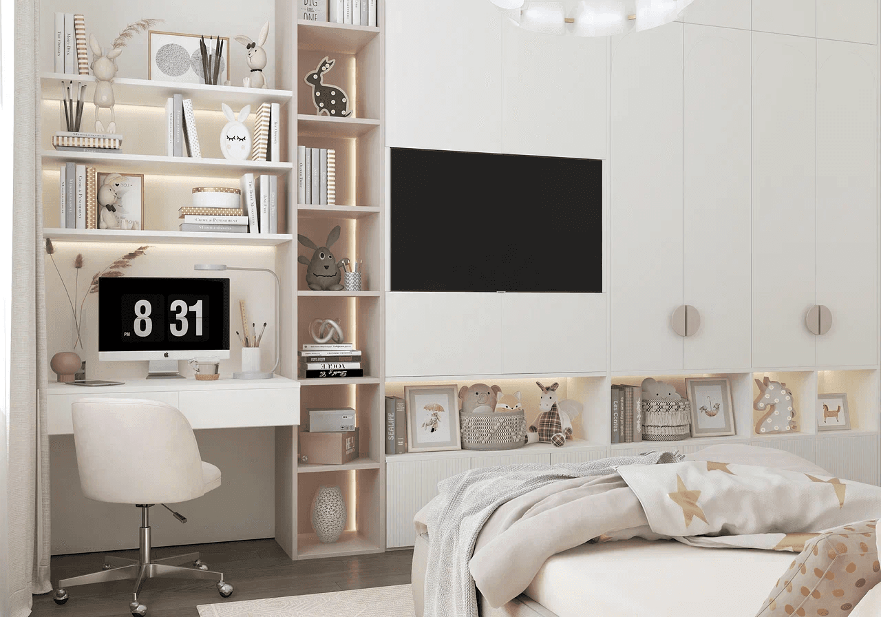 white and gray optical illusion