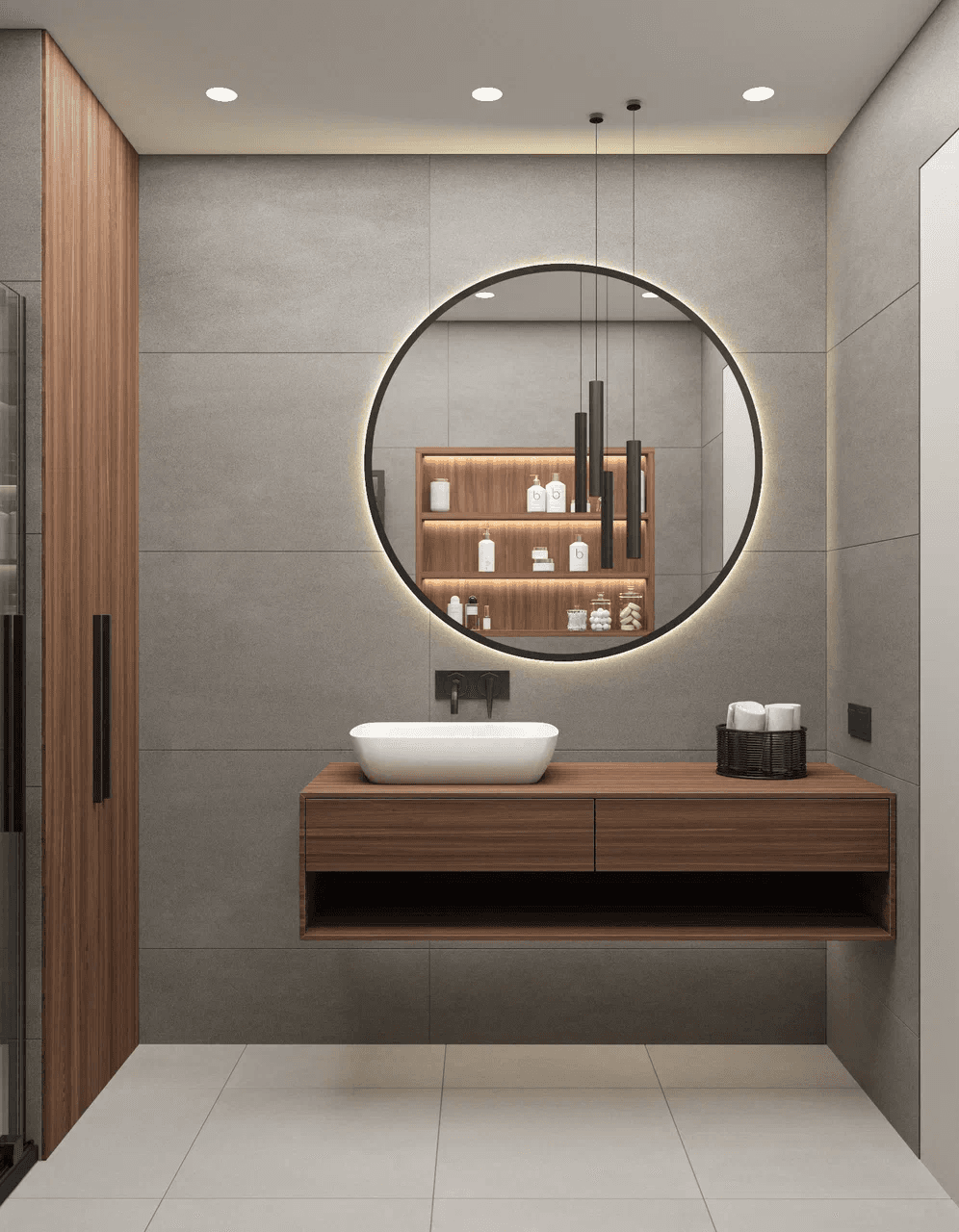 white and gray optical illusion