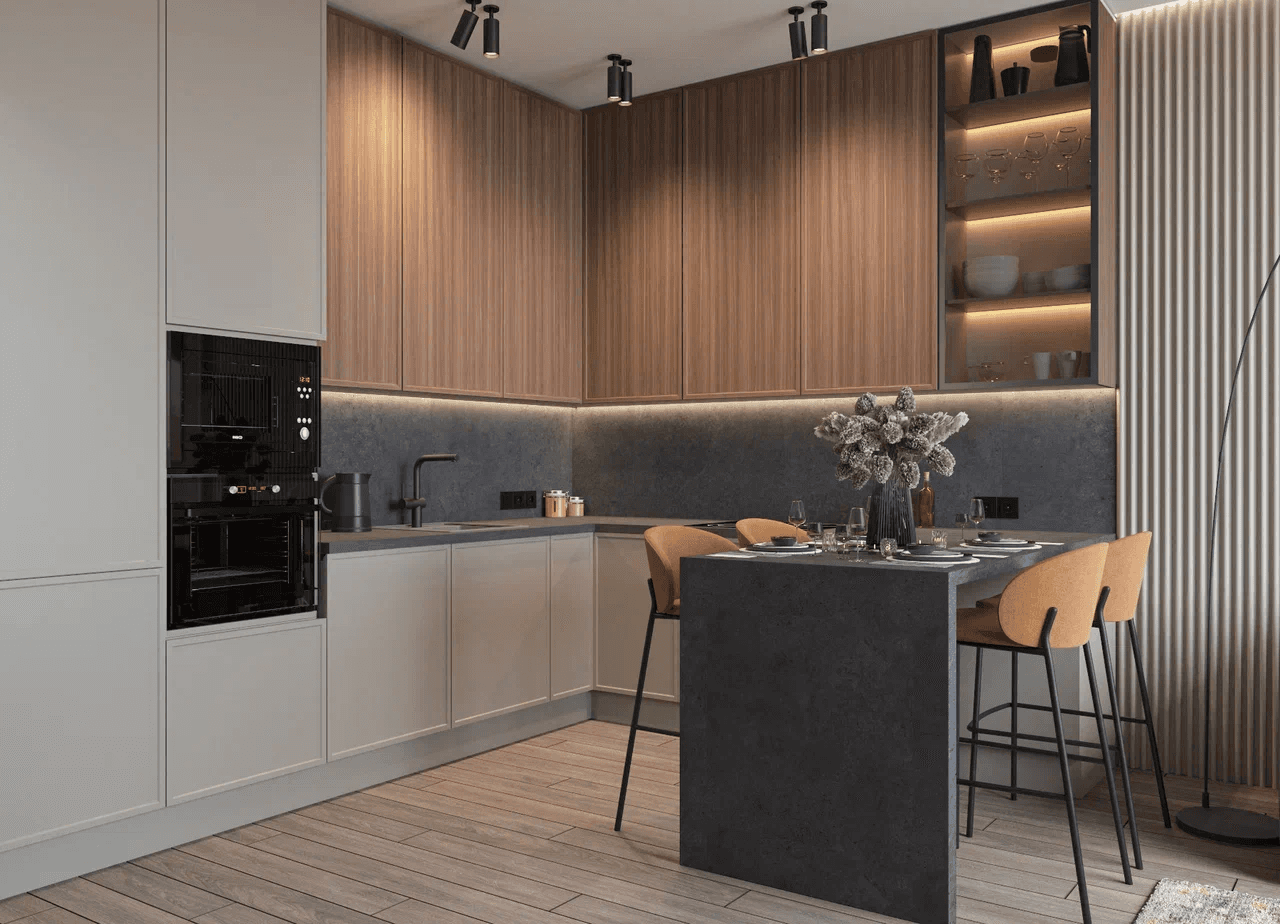 white and gray optical illusion