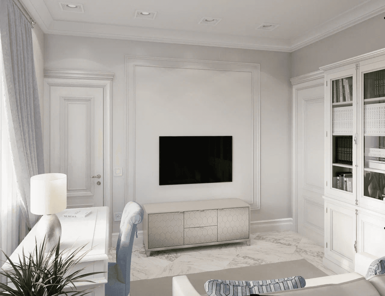 white and gray optical illusion